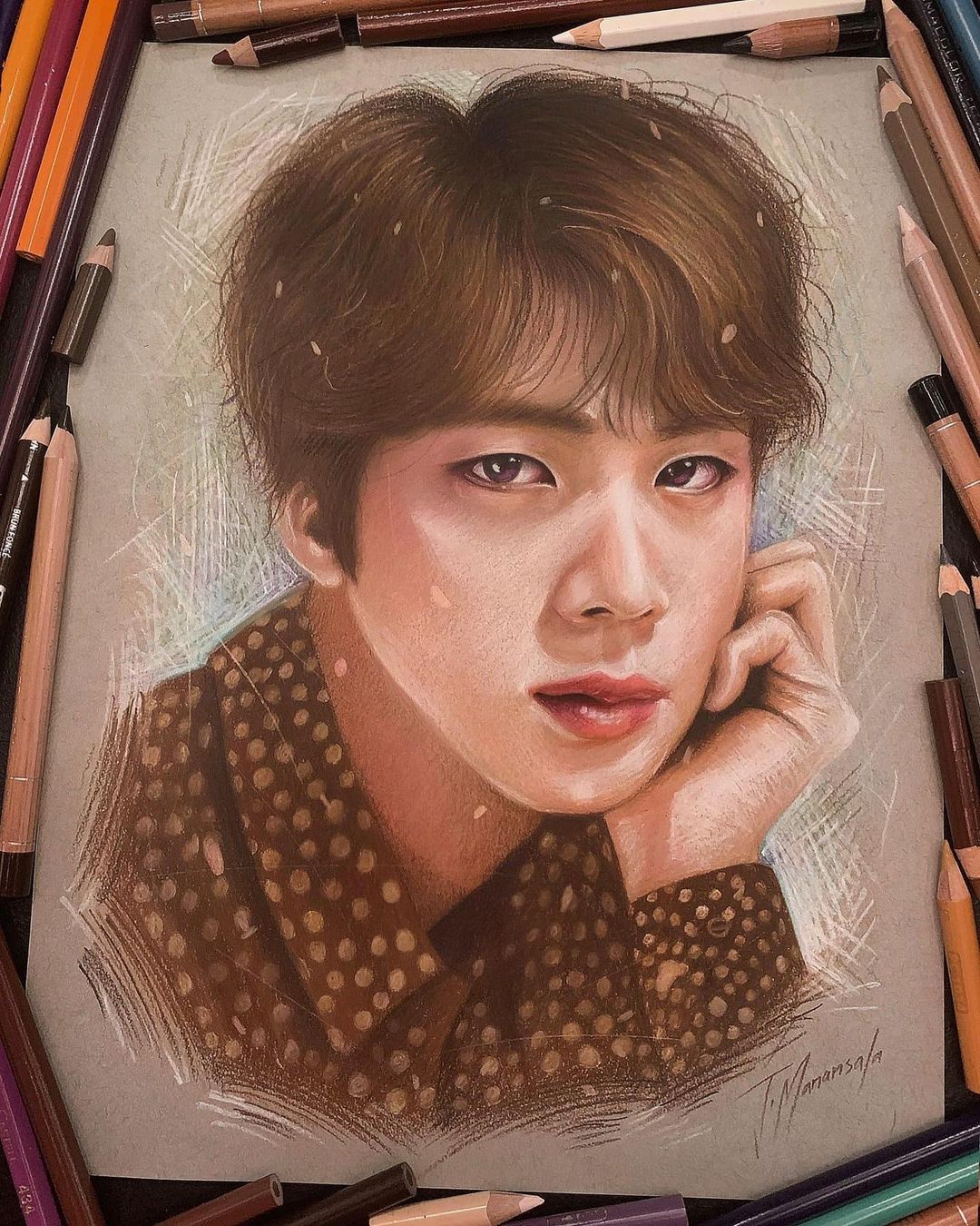Kim Seok – Jin Drawing