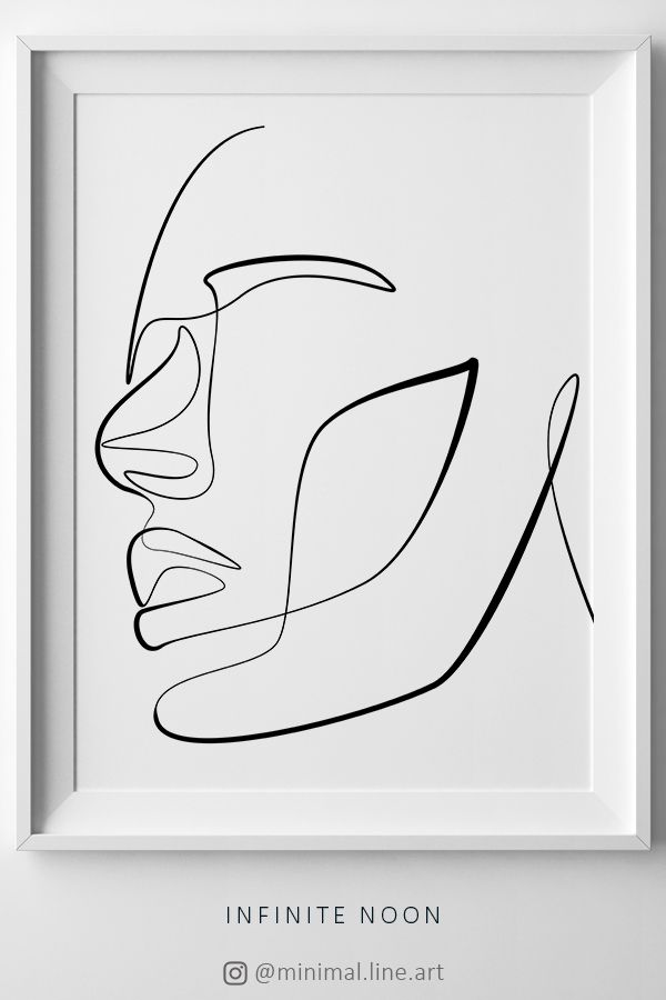 Abstract Face Drawing Amazing