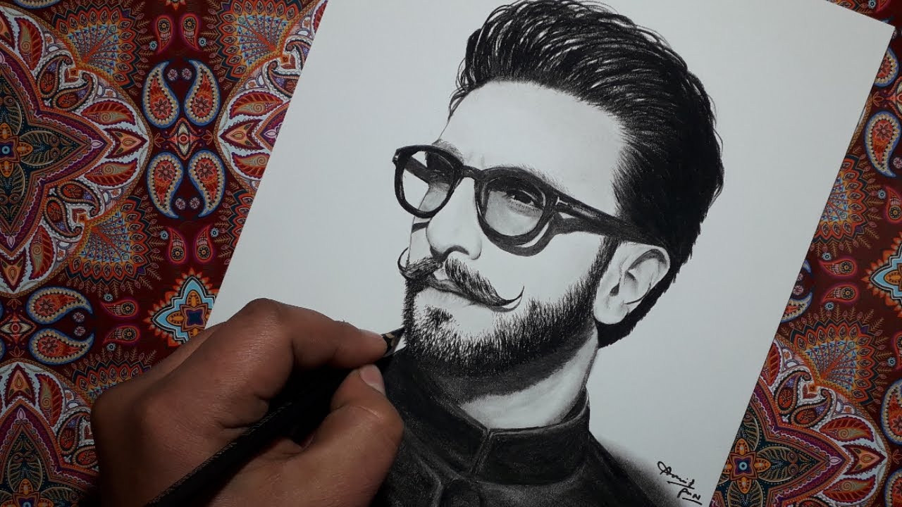 Actor Drawing Beautiful Art