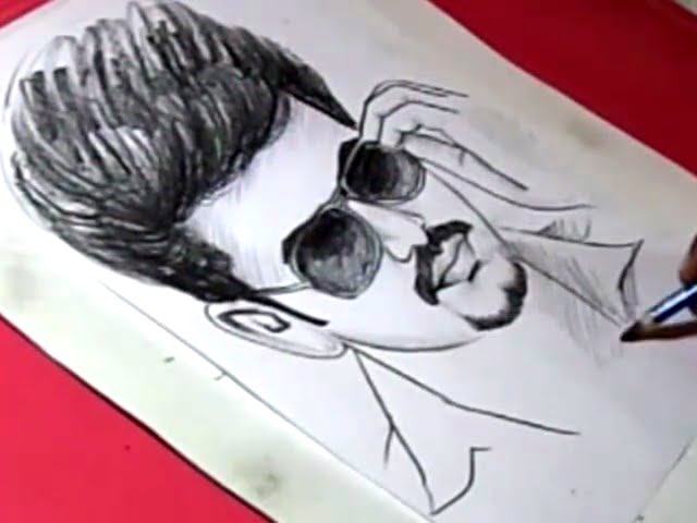 Actor Drawing Picture