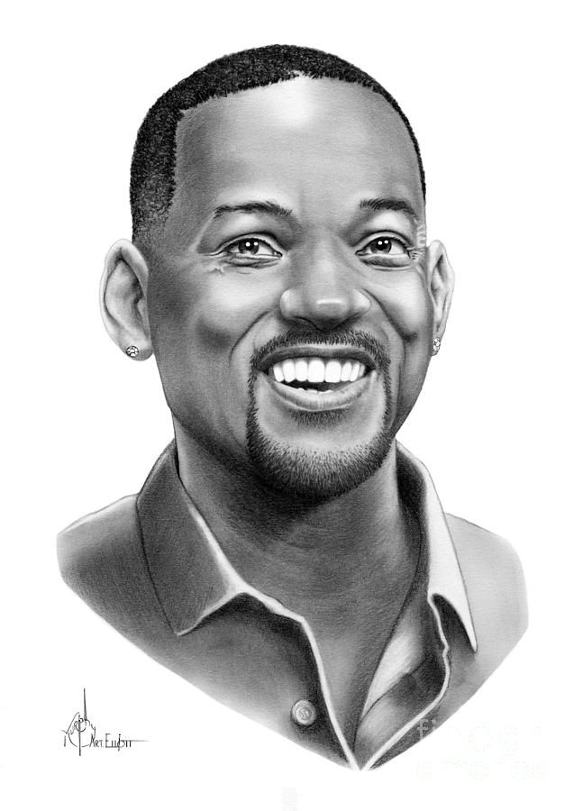 Actor Will Smith Drawing Photo