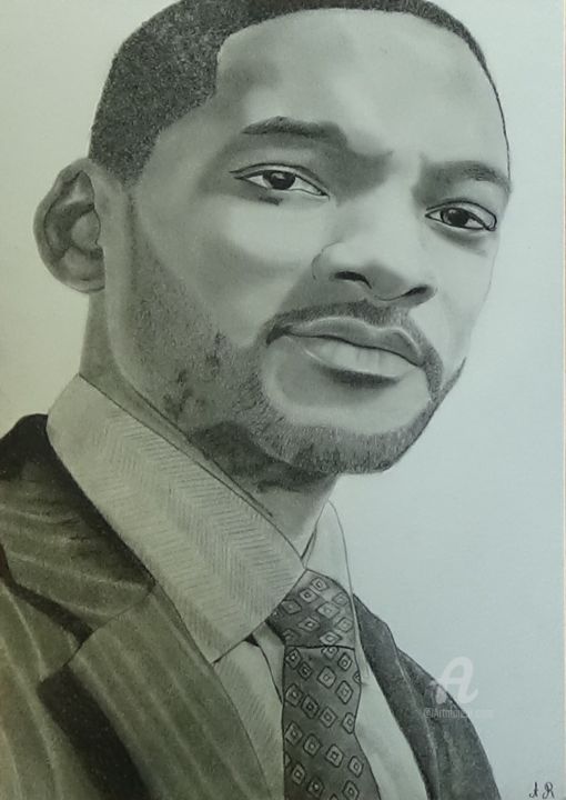 Actor Will Smith Drawing Pic