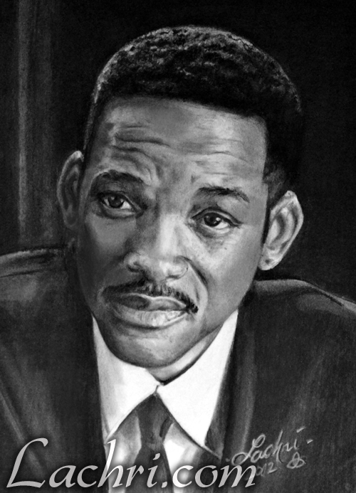 Actor Will Smith Drawing