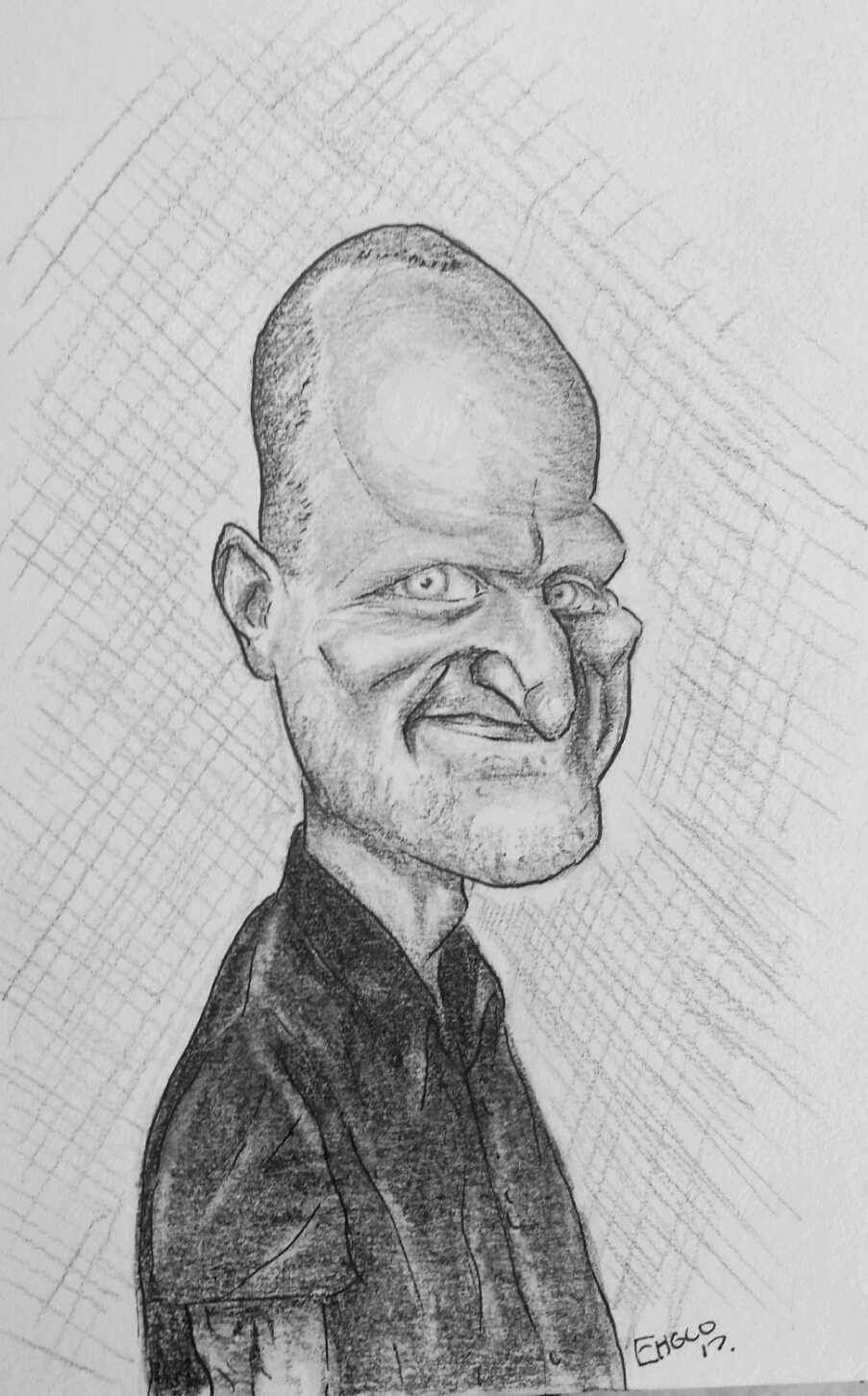 Actor Woody Harrelson Drawing Picture