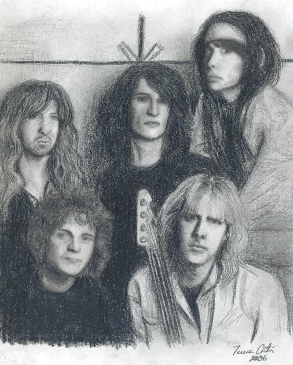 Aerosmith Drawing Beautiful Art