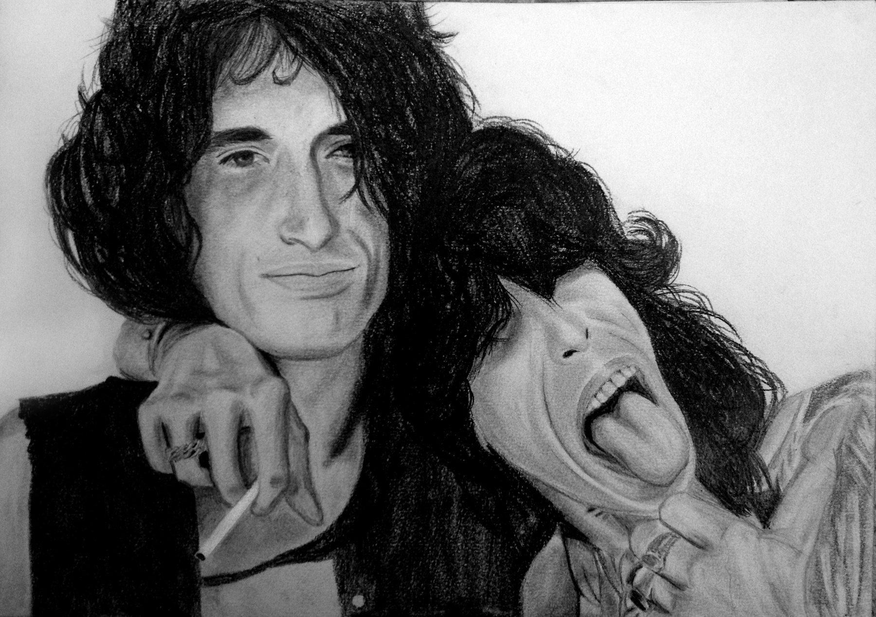 Aerosmith Drawing Beautiful Image