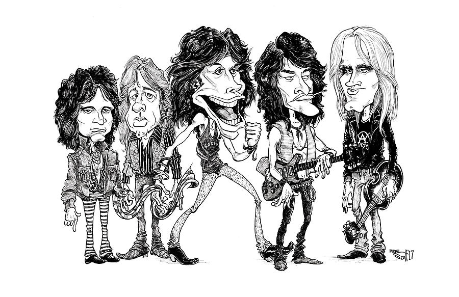Aerosmith Drawing Images