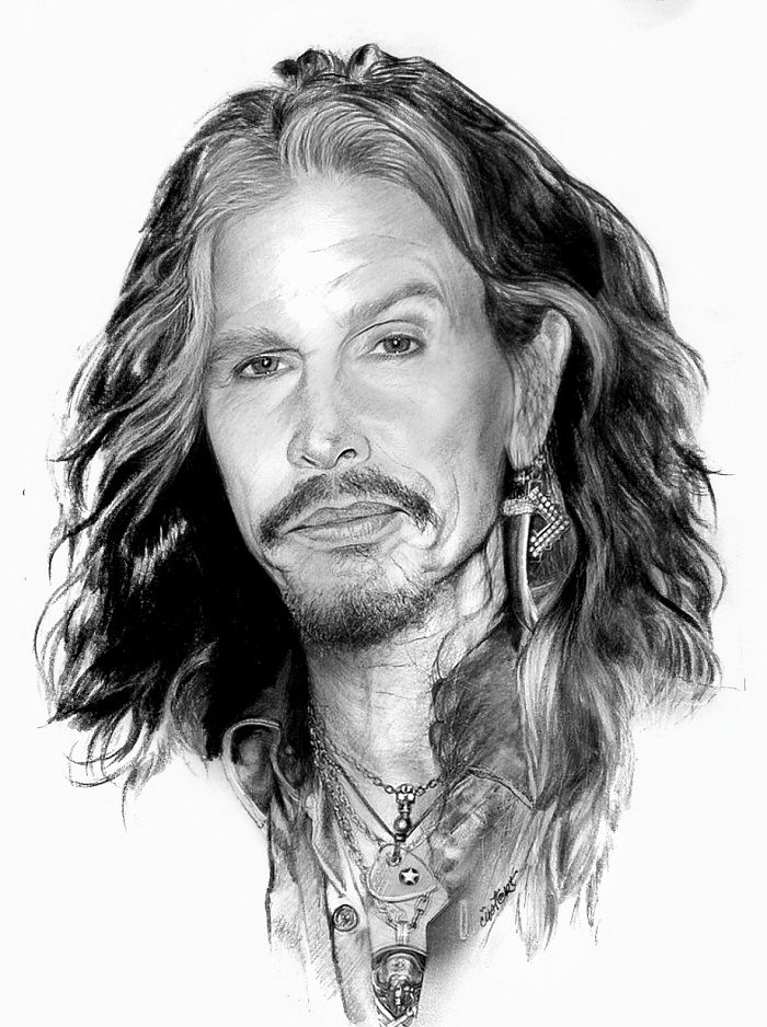 Aerosmith Drawing Photo