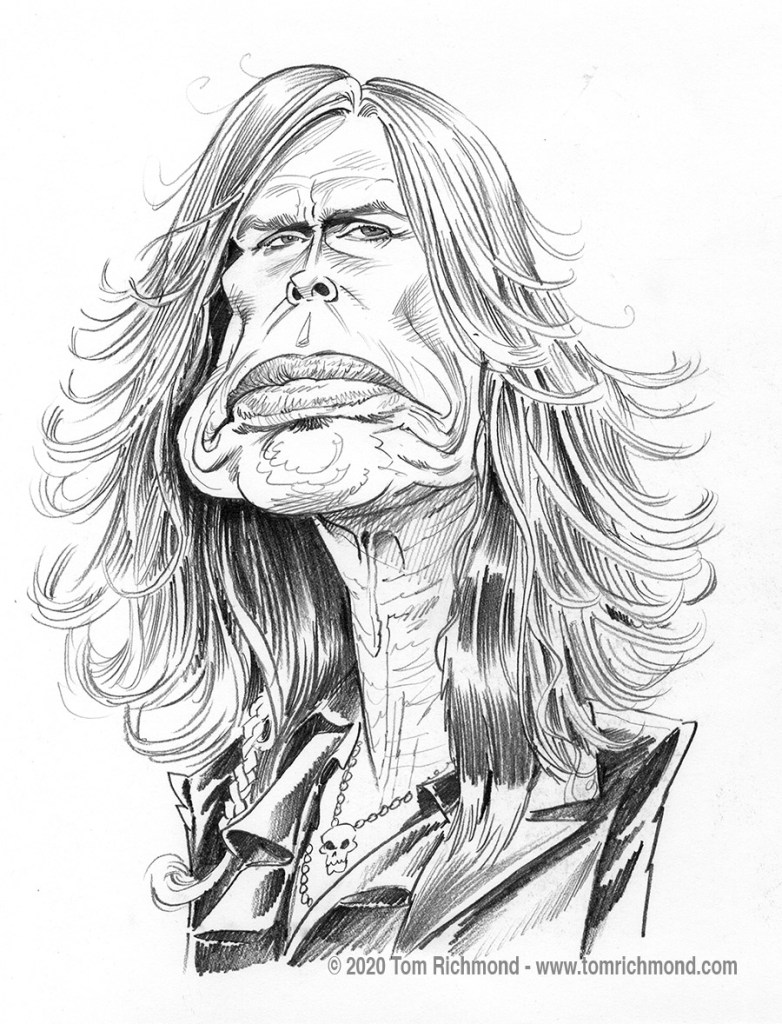 Aerosmith Drawing Pictures