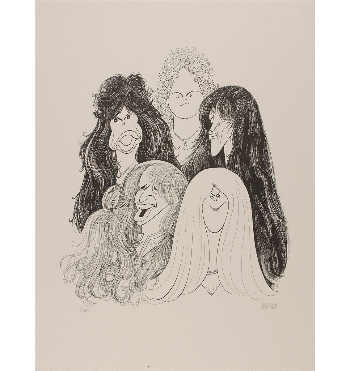 Aerosmith Drawing Realistic