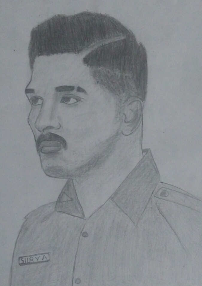 Allu Arjun Drawing Image