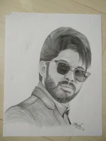 Allu Arjun Drawing Images - Drawing Skill