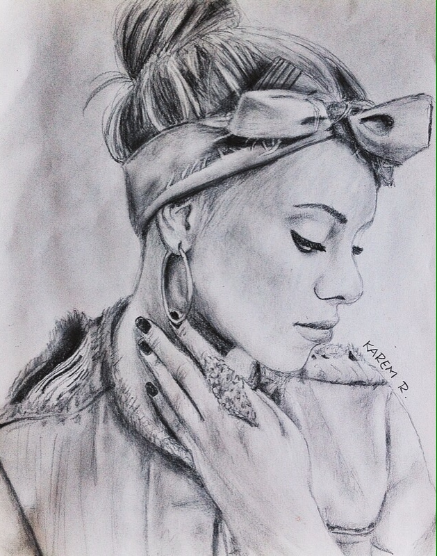 Ally Brooke Drawing Pic