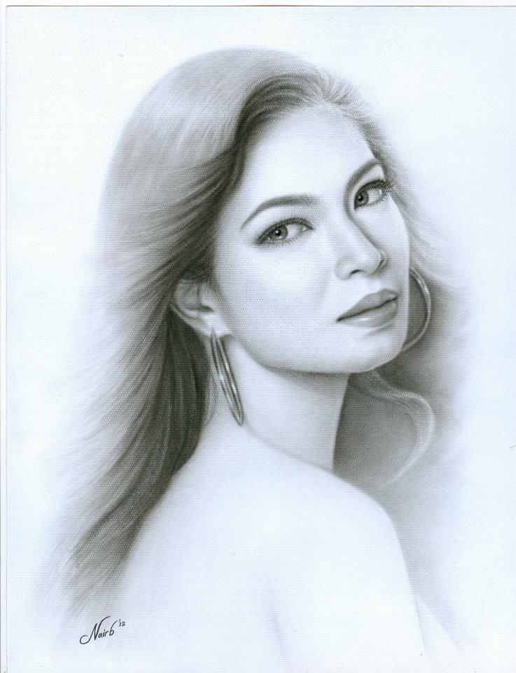 Angel Locsin Drawing Picture