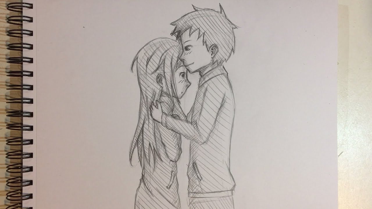 Anime Couple Drawing Amazing