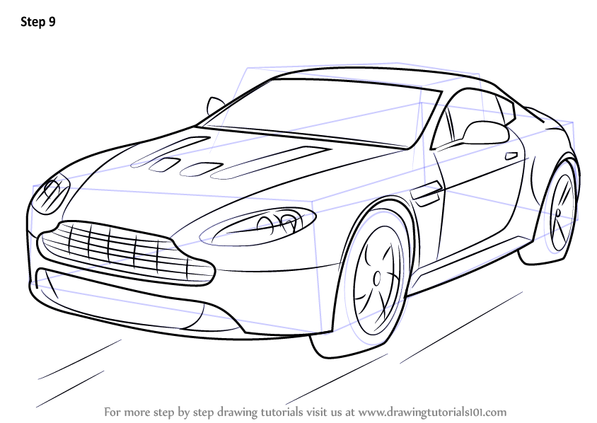 Aston Martin Drawing Best