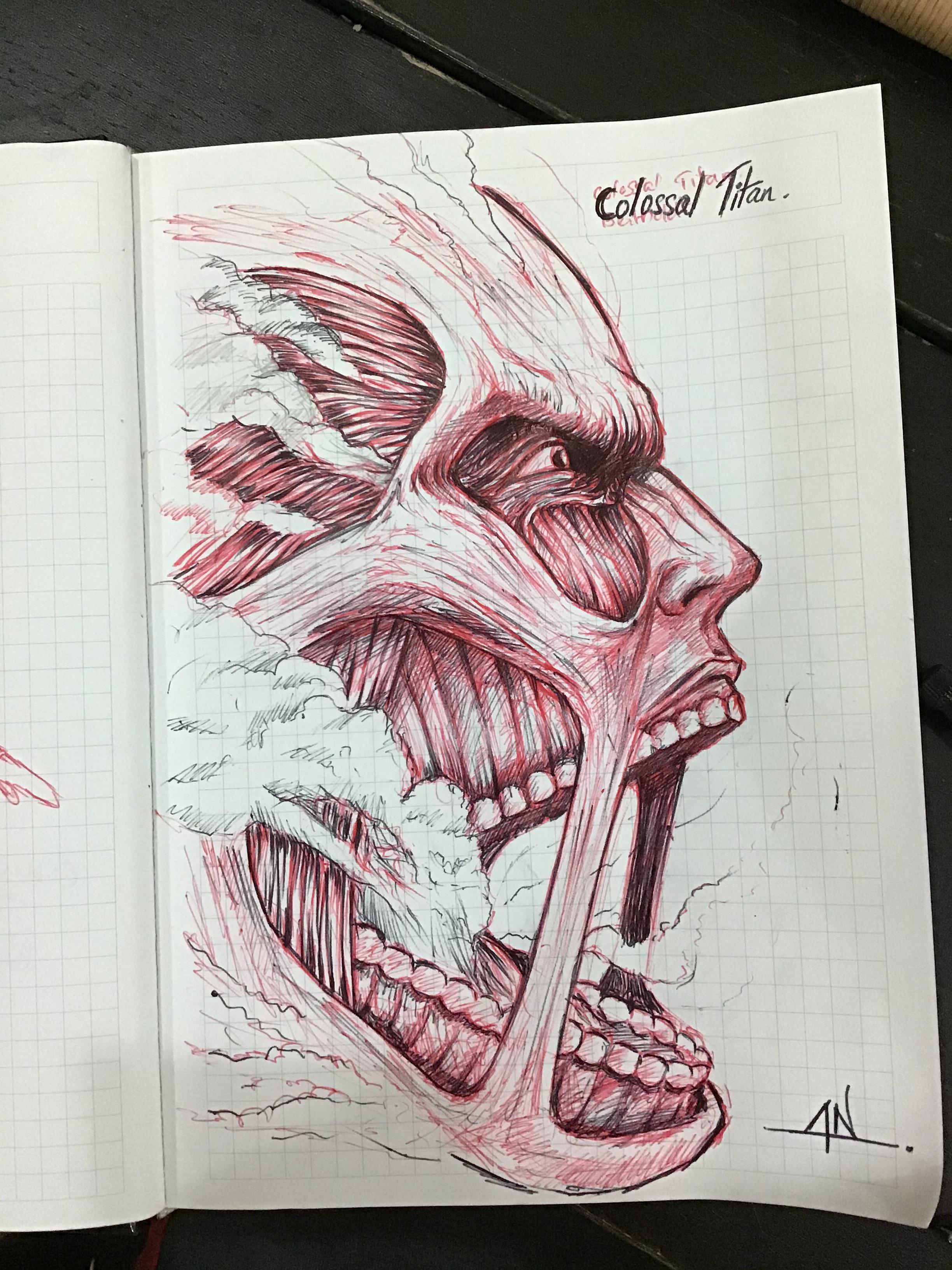Attack On Titan Drawing Amazing