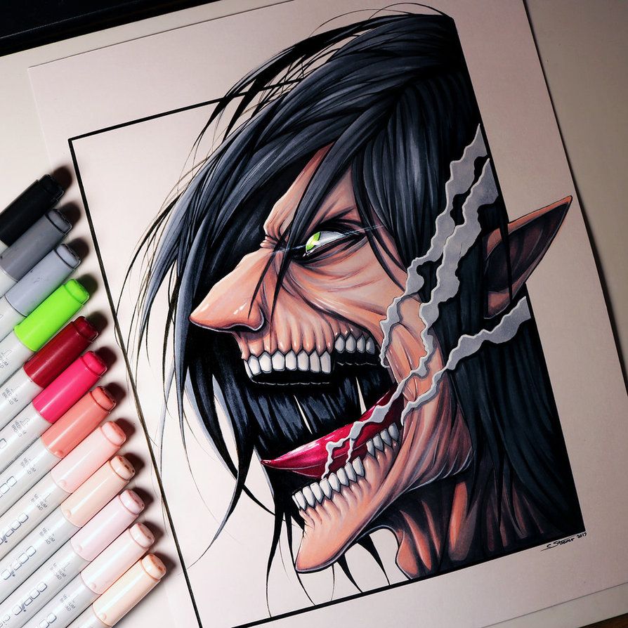 Attack On Titan Drawing Pic