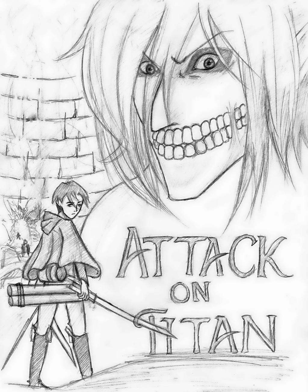Attack On Titan Drawing Sketch