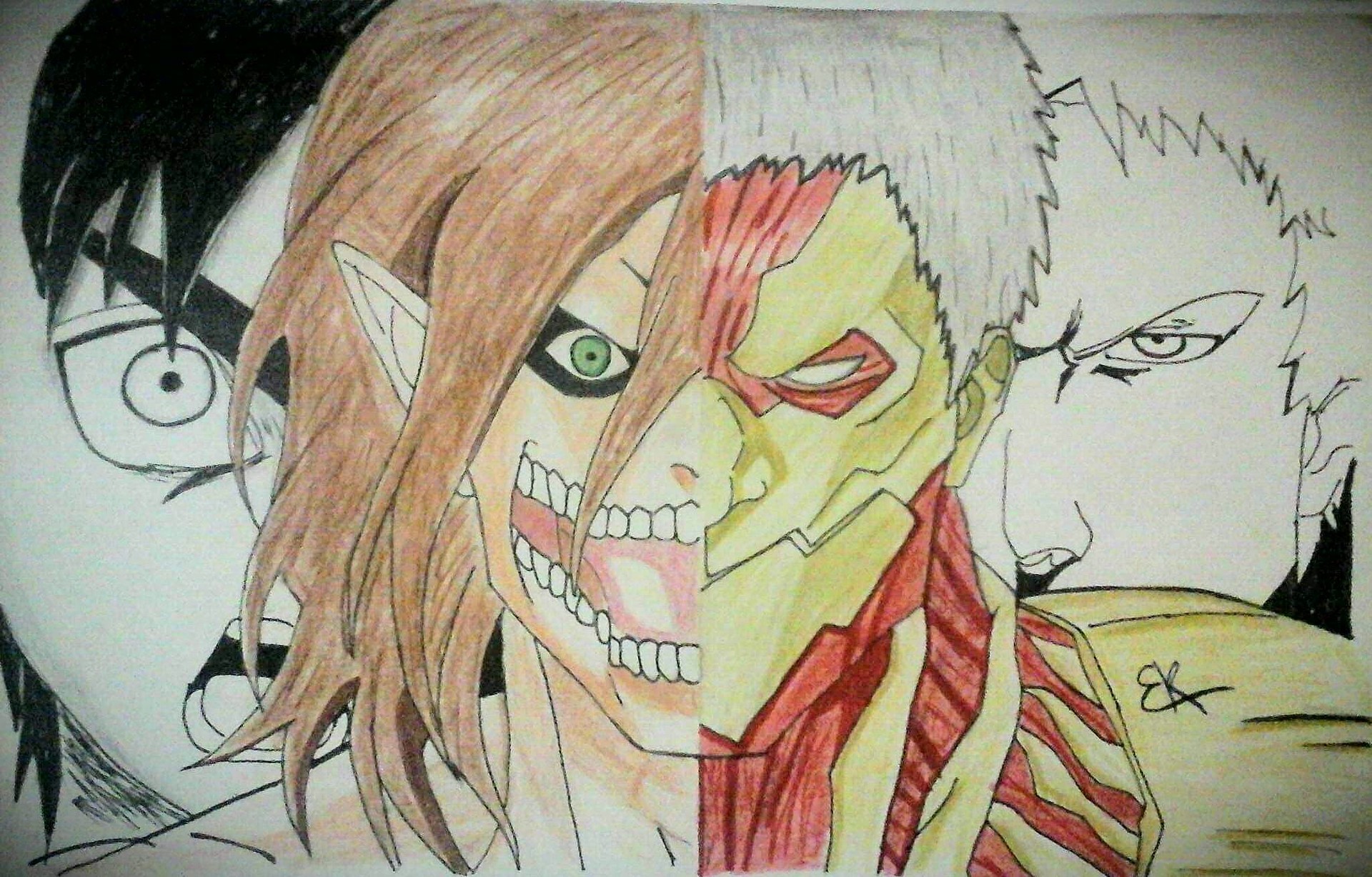 Attack On Titan Drawing