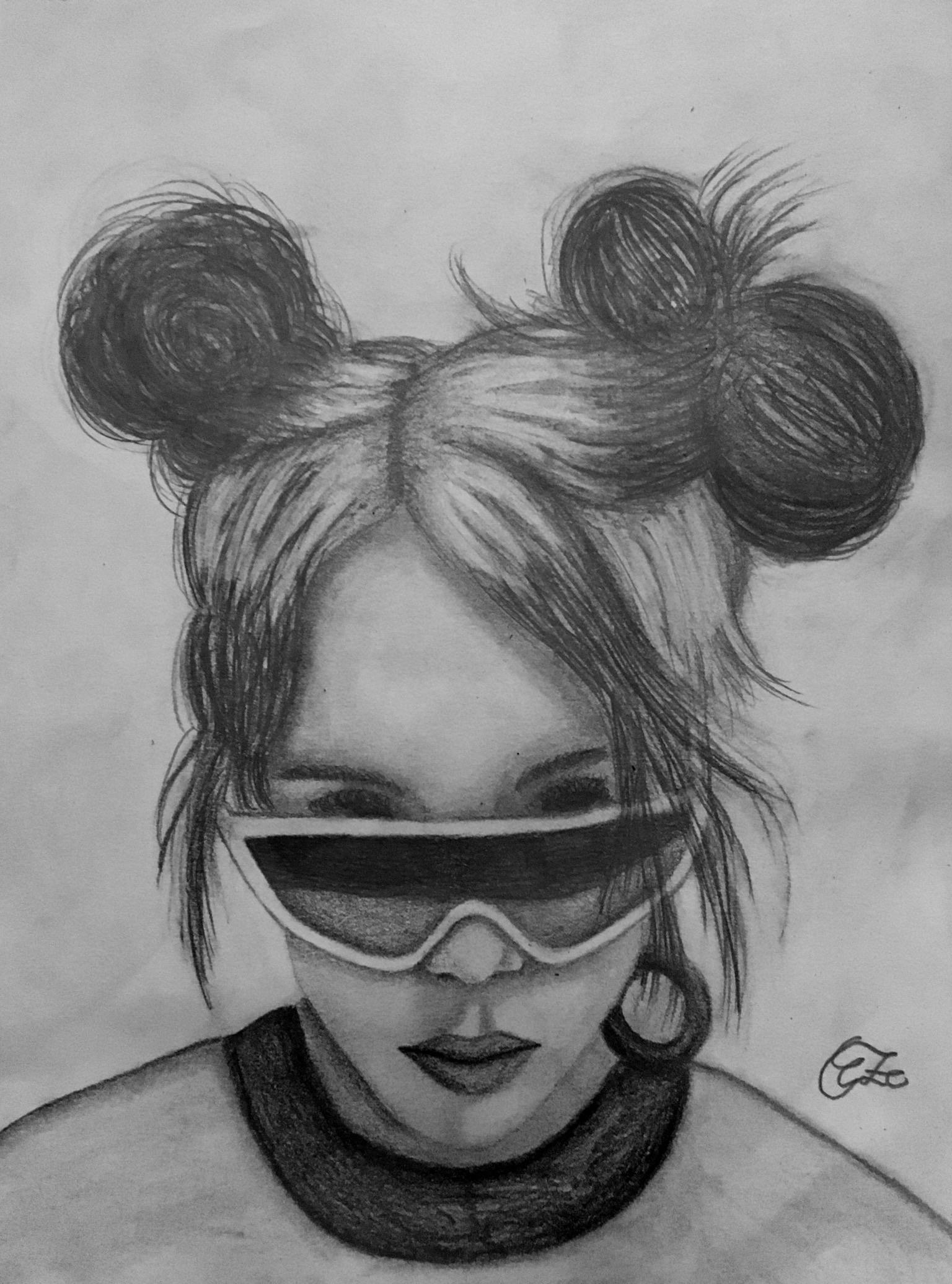 Billie Eilish Drawing Best