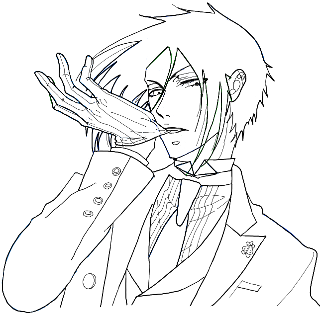 Black Butler Drawing High-Quality