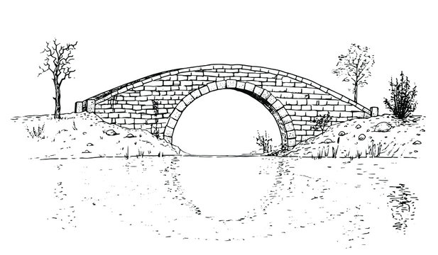 Bridge Drawing Image