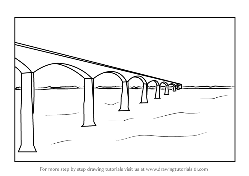 Bridge Drawing Picture