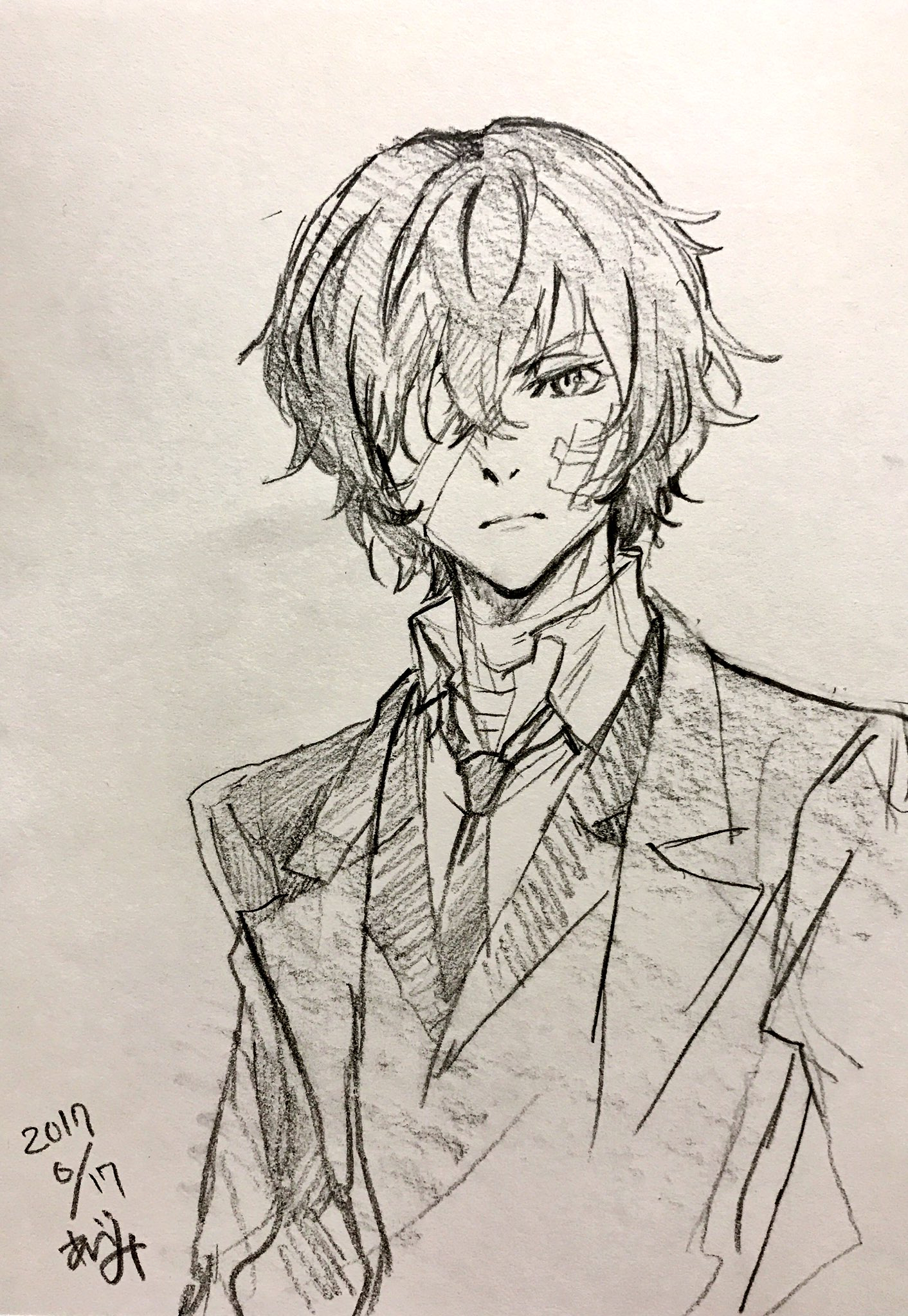Bungo Stray Dogs Drawing