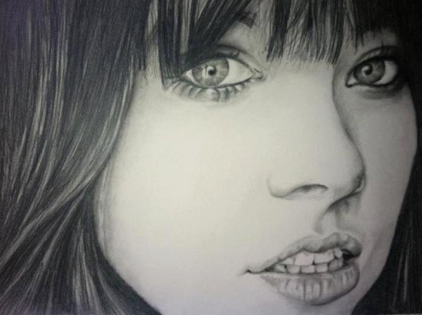 Carly Rae Jepsen Drawing Beautiful Image