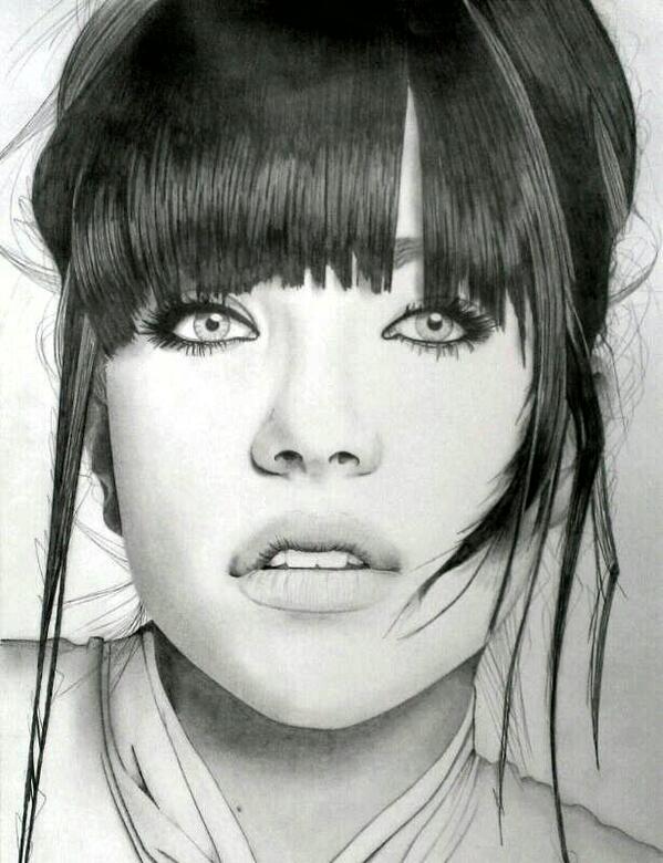 Carly Rae Jepsen Drawing Realistic