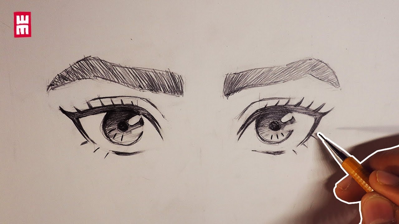 Cartoon Eyes Drawing Beautiful Art