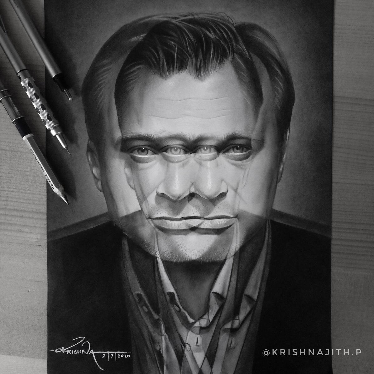 Christopher Nolan Drawing Photo