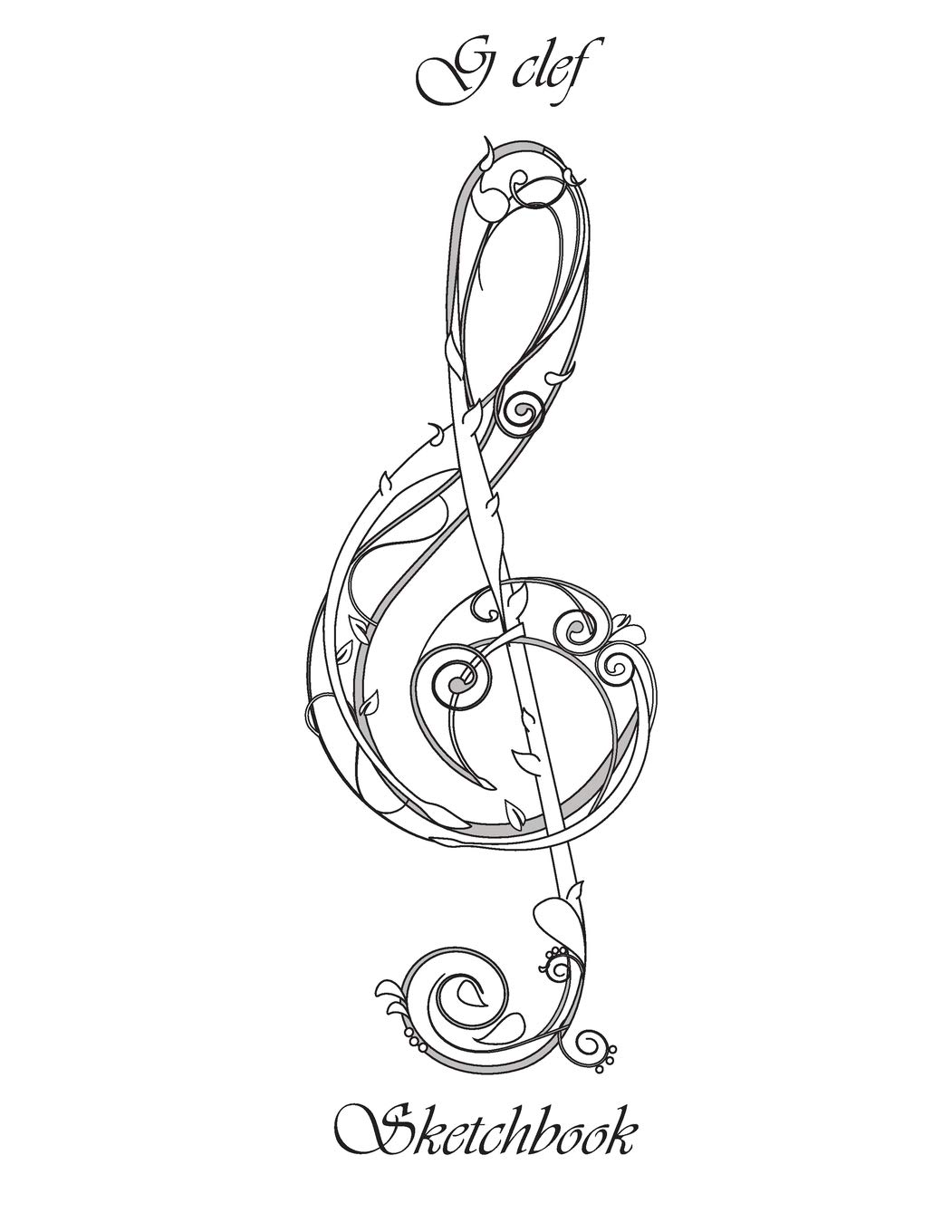 Clef Drawing Beautiful Image