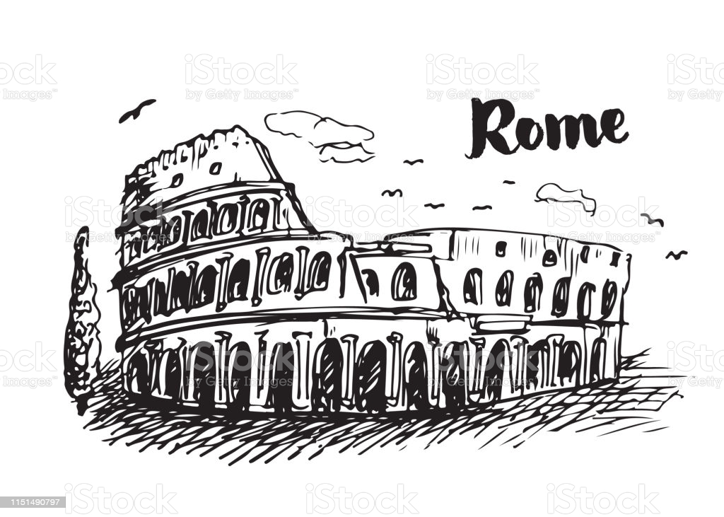 Colosseum Drawing Best