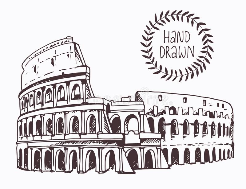 Colosseum Drawing Image