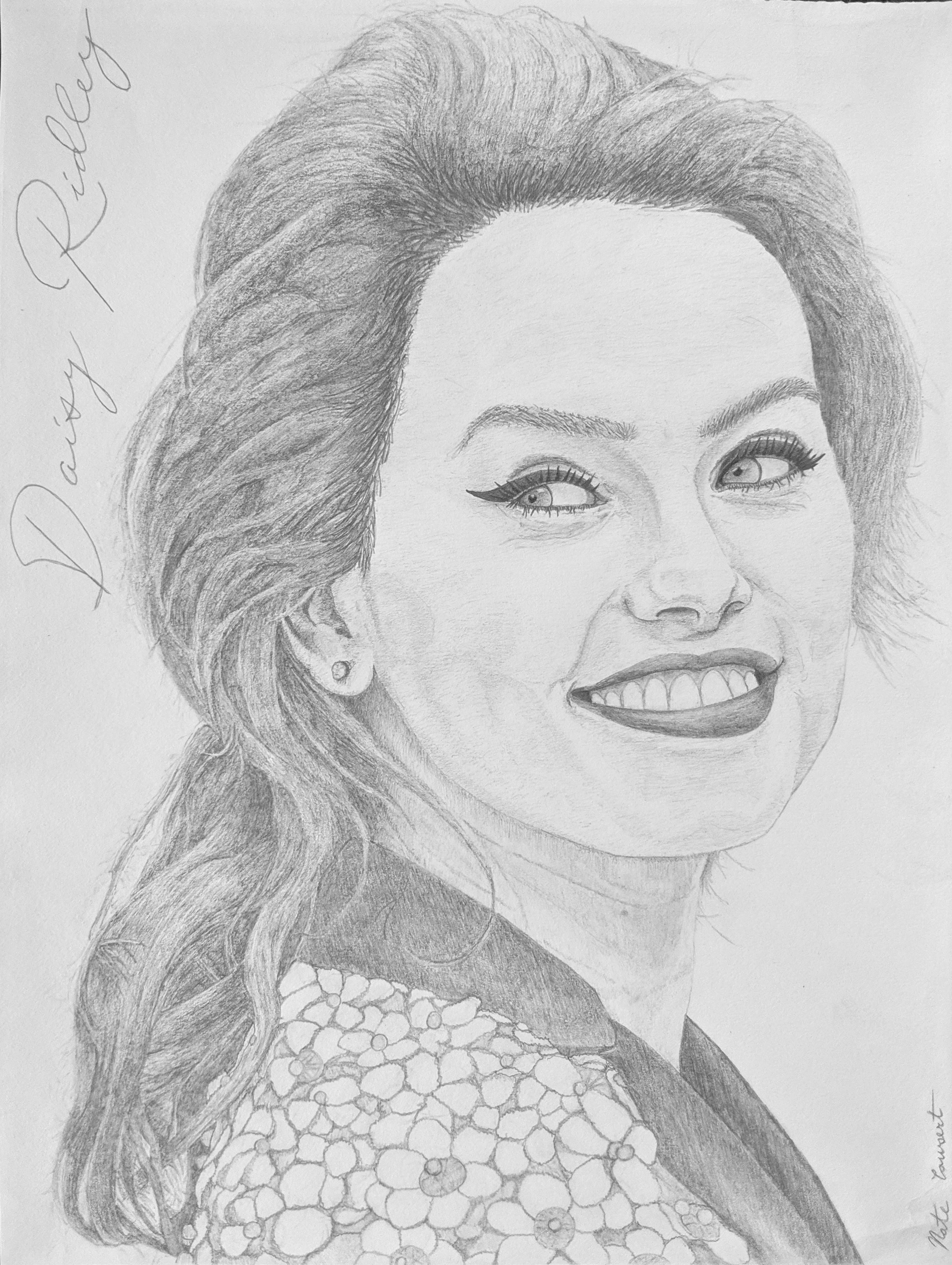 Daisy Ridley Drawing Best