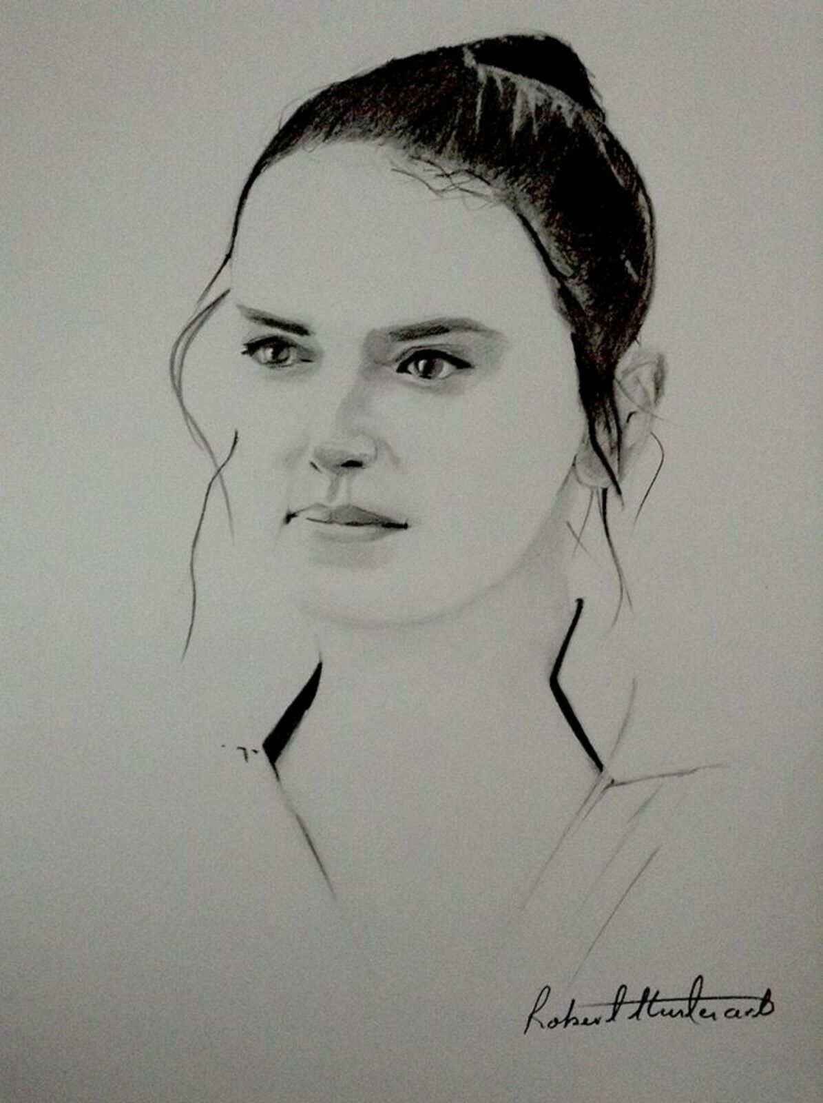 Daisy Ridley Drawing Pic
