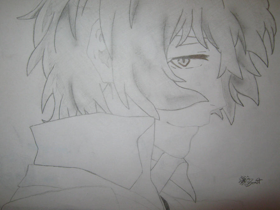 Dazai Osamu Drawing Beautiful Art