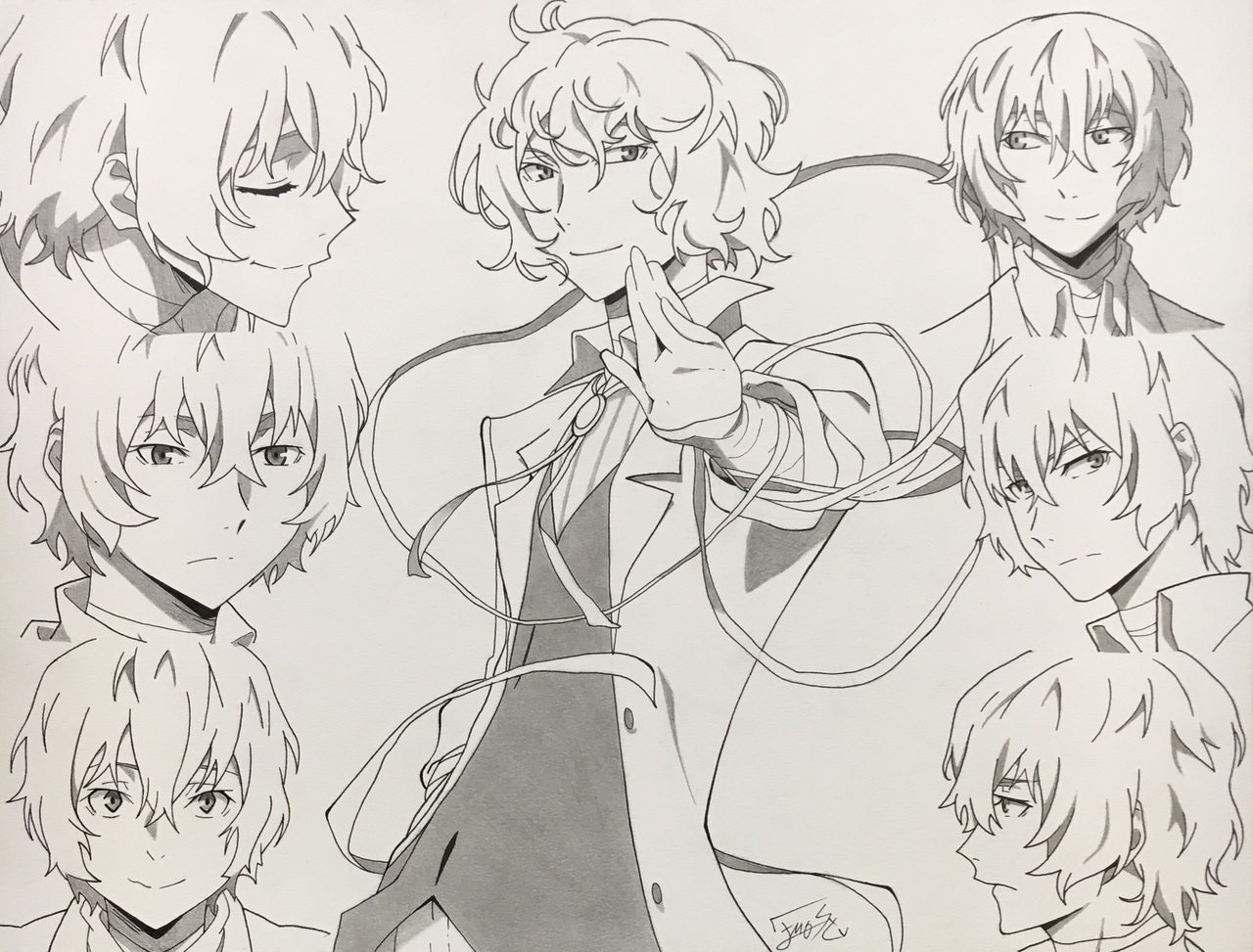 Dazai Osamu Drawing Images