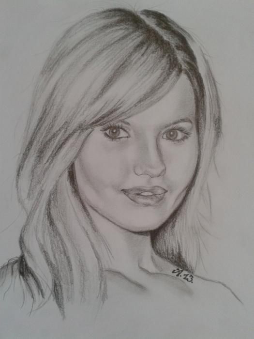 Debby Ryan Drawing Beautiful Image