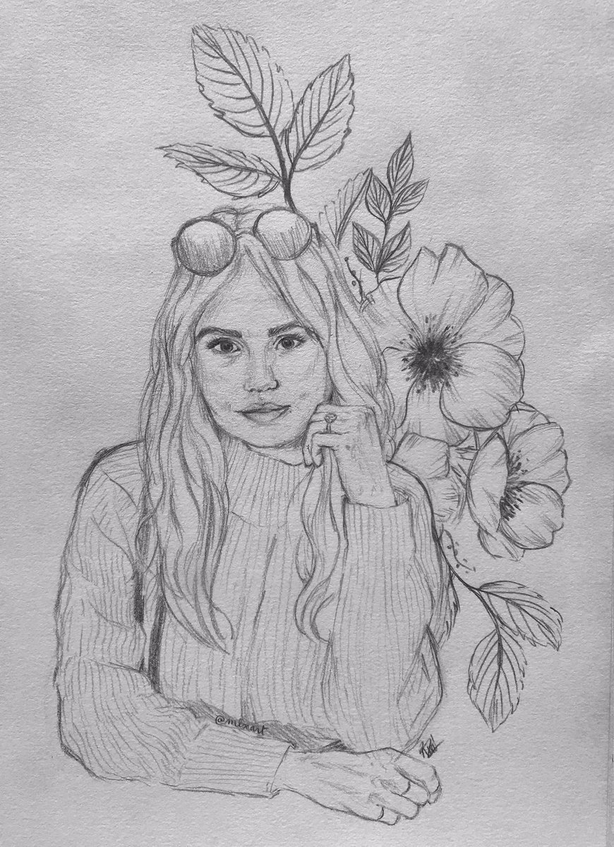 Debby Ryan Drawing Sketch