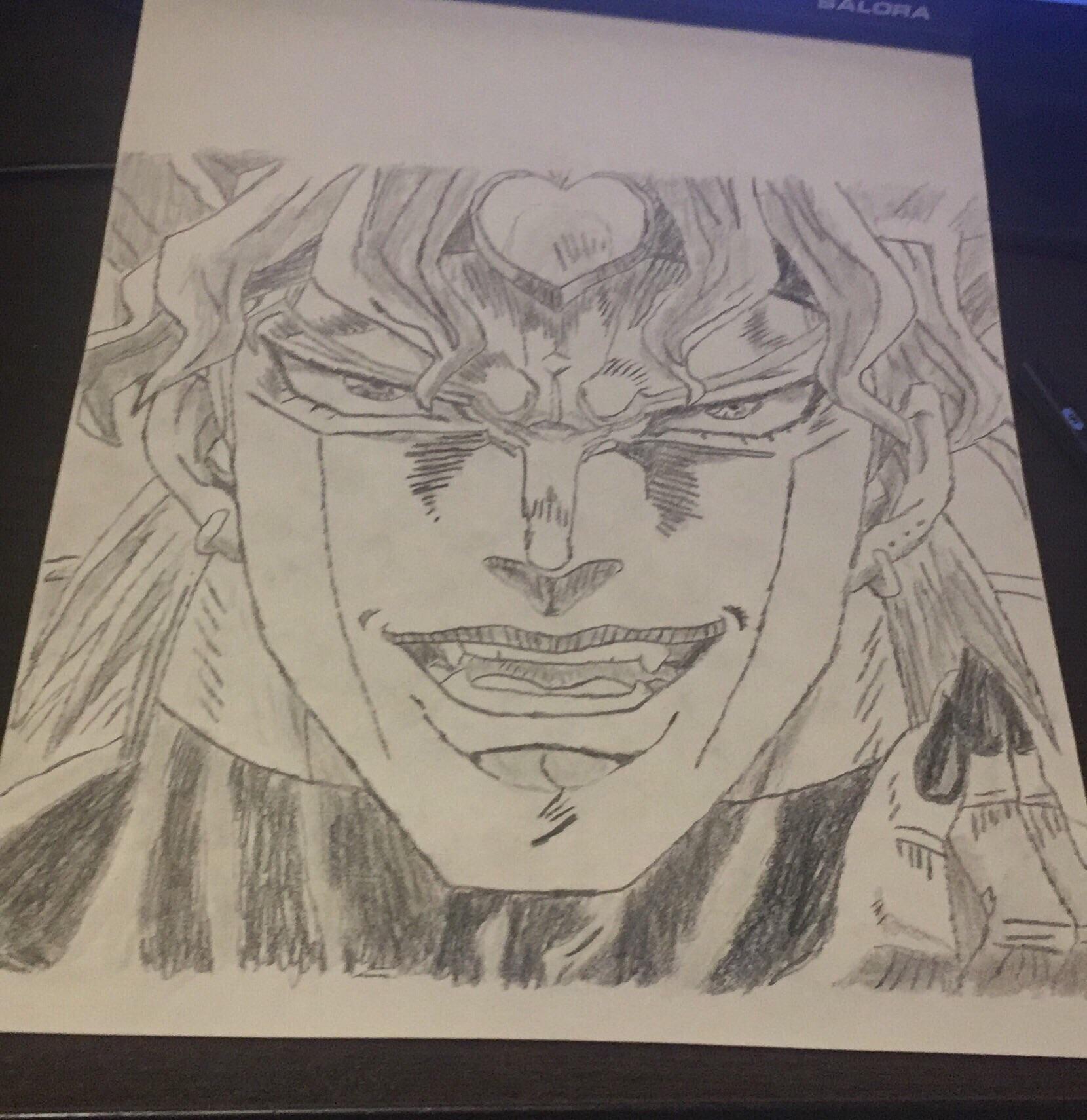 Diego Brando Drawing Picture