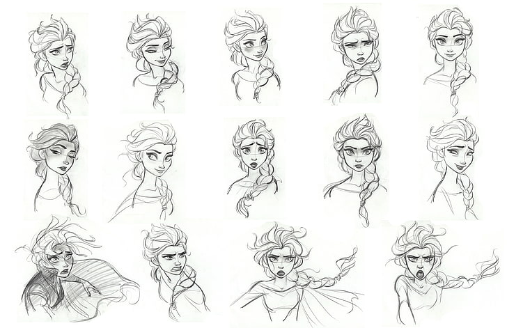 Disney Elsa of Arendelle Drawing Amazing