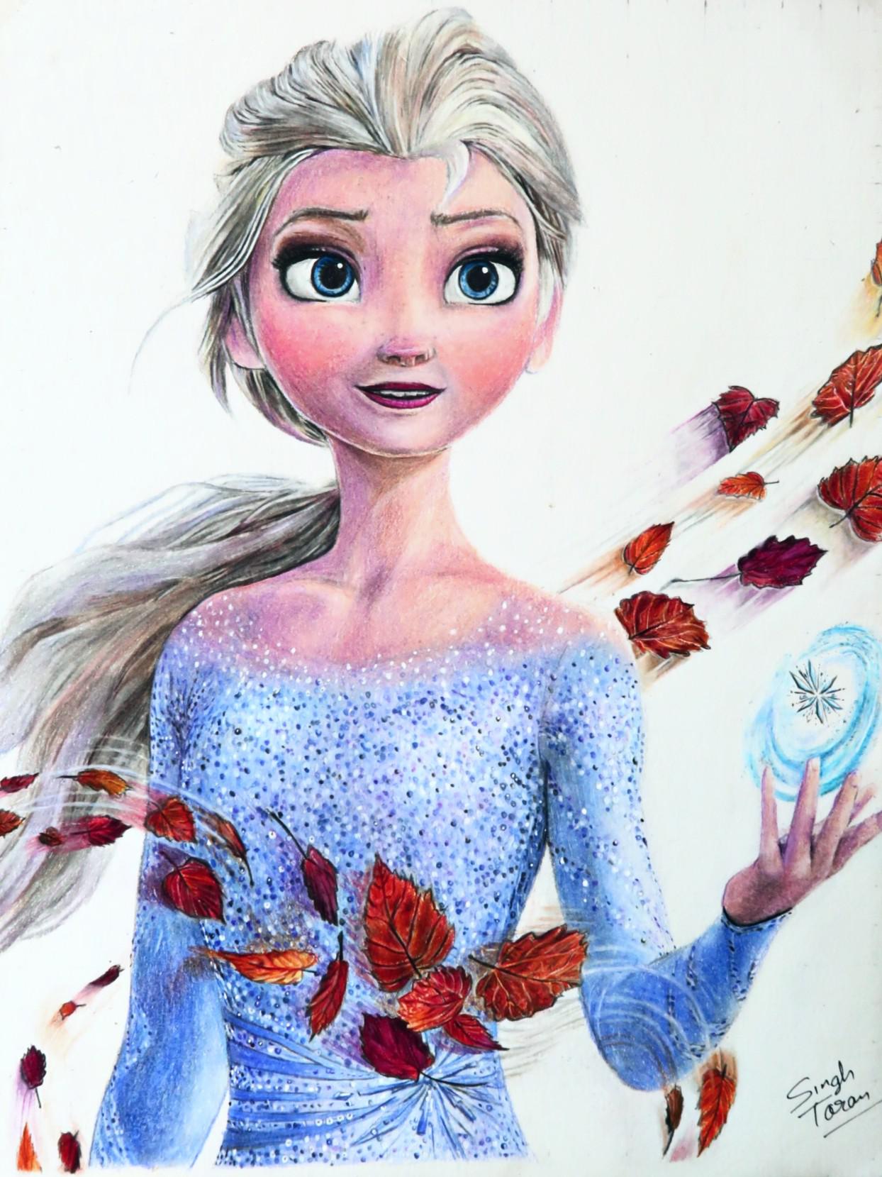 Disney Elsa of Arendelle Drawing Best