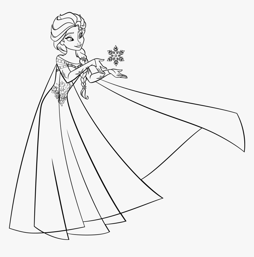 Disney Elsa of Arendelle Drawing