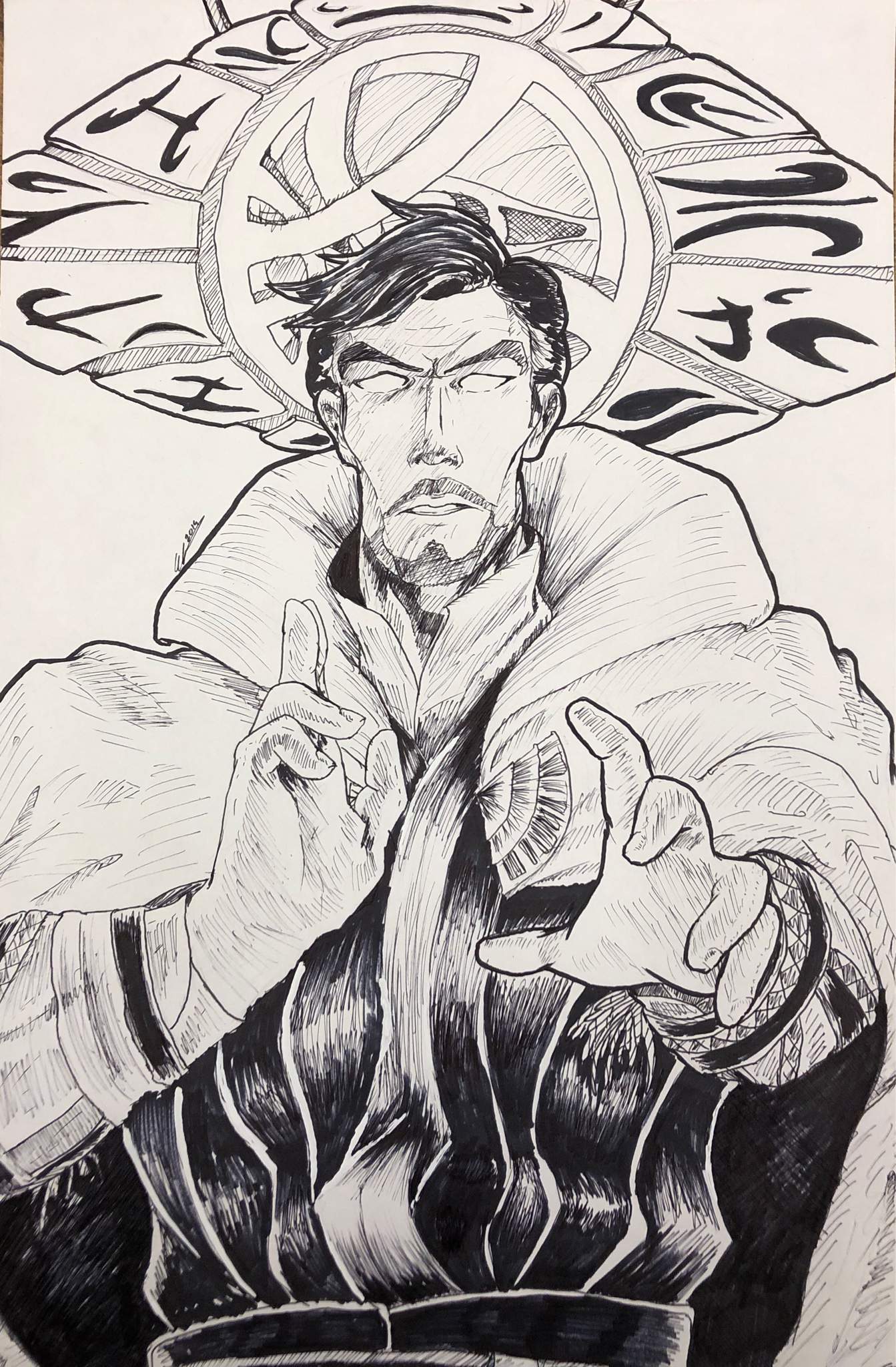 Doctor Strange Drawing Beautiful Image