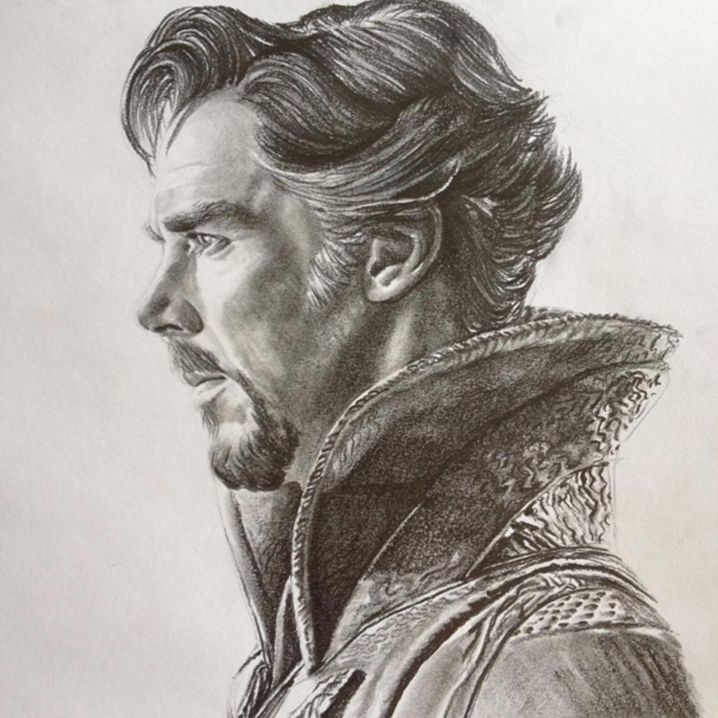 Doctor Strange Drawing Picture