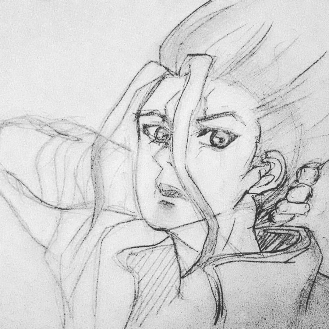 Dr. Stone Art Drawing