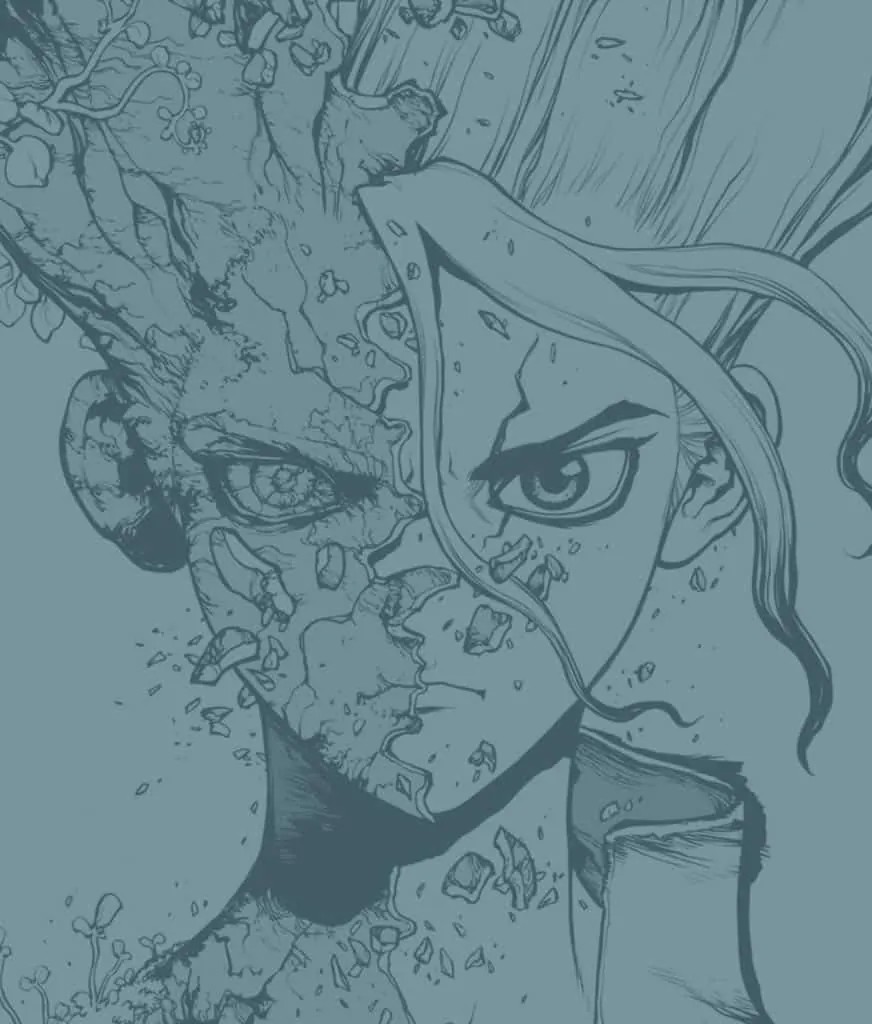 Dr. Stone Drawing